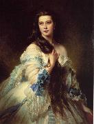 Franz Xaver Winterhalter Madame Barbe de Rimsky-Korsakov France oil painting reproduction